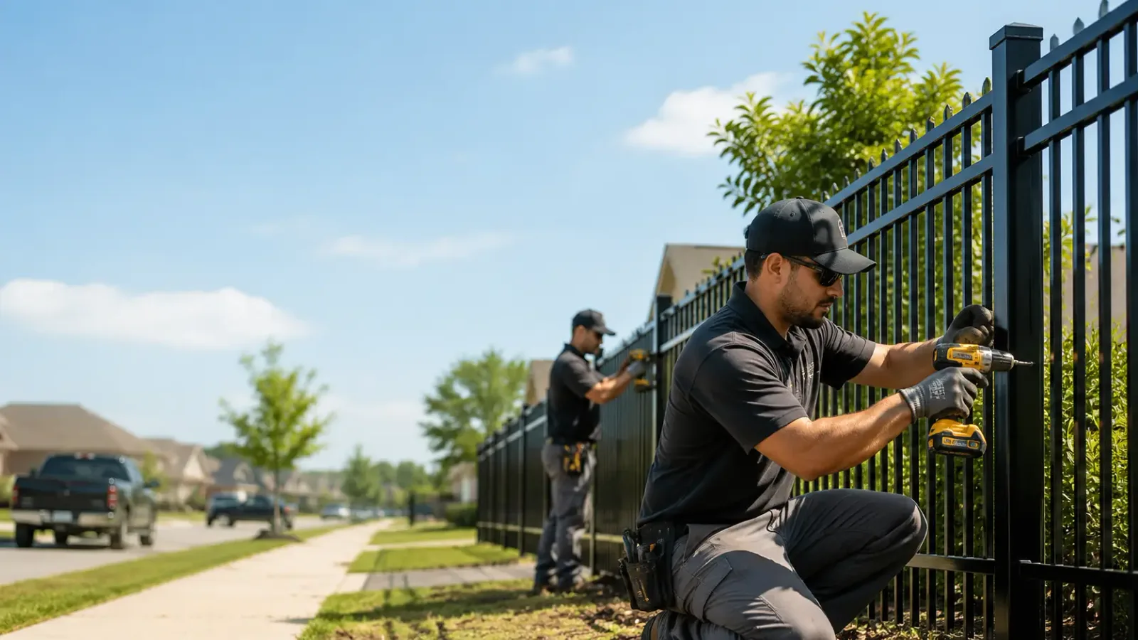 Metal Fence Installation in Arcadia, SC